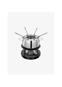 Kuhn Rikon Fleischfondue Set silberfarben