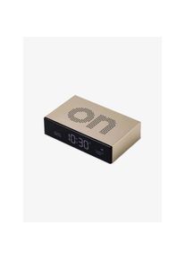 Lexon Reveil Flip Premium doree