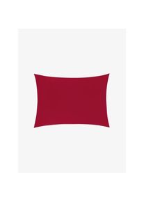 Christian Fischbacher Taie d'oreiller Satin UNI rouge