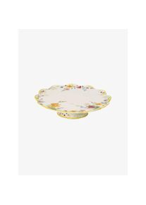 Villeroy & Boch Villeroy Boch Tortenplatte Spring Awakening weiss/klein gemustert