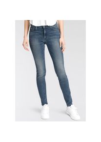 Replay Skinny-fit-Jeans »LUZIEN«, POWERSTRETCH-DENIM mit Used-Effekten blau 32 Länge 30 medium blue Hipper Skinny-Style mit dezenten Used- Effekten...