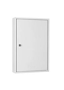 format Schlüsselschrank S 64, B 270 x T 80 x H 350 mm, bis zu 64 Schlüssel, lichtgrau