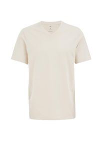 WE Fashion, Hommes T-Shirt, écru