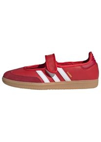adidas originals, Femmes Ballerines à lanières 'Samba', rouge / rouge feu / blanc