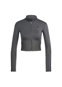 adidas Performance, Femmes Vestes d’entraînement 'Hyperglam', gris foncé
