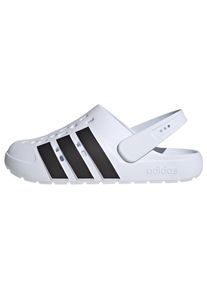 adidas Sportswear Clogs 'Adilette 2.0' Damen, schwarz / weiß, Größe 9