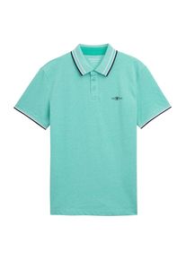 Tom Tailor, Hommes T-Shirt, aqua / noir / blanc