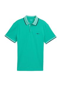 Tom Tailor, Hommes T-Shirt, vert / noir