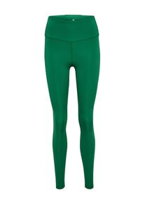 Hummel, Femmes Pantalon de sport 'Pulse', vert / blanc