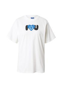 Hugo, Femmes T-shirt, bleu clair / noir / blanc
