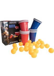 Amscan Bier Pong Partyspiel 48-teilig