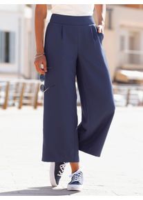 WITT Damen Culotte mit hoher Taille, marine, Gr&ouml;&szlig;e 48, 100% Polyester