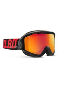Julbo J7511 | Skibrillen Unisex | Fassung: Polycarbonat Schwarz | Glasfarbe: Orange Vollfarbig