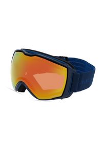 Julbo AEROSPACE J740 SKI | Skibrillen Unisex | Fassung: Kunststoff Blau | Glasfarbe: Orange