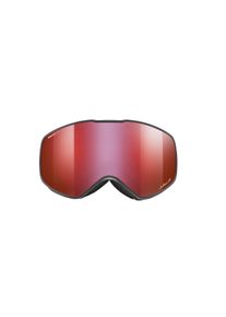 Julbo J7721 | Lunettes de ski unisexe | Monture: Plastique noir | Couleur du verre: rouge miroir rouge