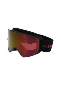 Julbo ALPHA J761 SKI | Lunettes de ski unisexe | Monture: Plastique noir rouge | Couleur du verre: rouge