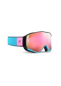 Julbo J7597 | Skibrillen Unisex | Fassung: Kunststoff Grau Blau | Glasfarbe: Rot Spiegel Rose