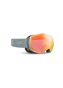 Julbo J7669 | Lunettes de ski unisexe | Monture: Plastique vert | Couleur du verre: rouge miroir rouge