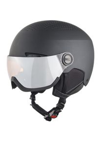 Alpina Aber Visor Q Lite Skihelm - schwarz - Gr. 58-62