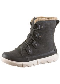 Sorel Explorer Ii Joan Wp Stiefel Damen - grau - Gr. 40 - Leder