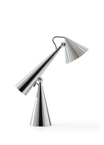 Pose Task Light LED Tischleuchte Silber Tom Dixon