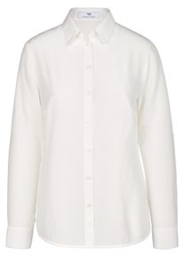 Peter Hahn - Bluse aus 100% Seide, weiss, Gr. 46, Seide