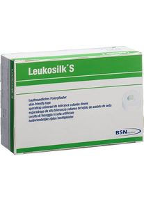 LEUKOSILK S Heftpflaster 9.2mx5cm weiss, 6 Stück