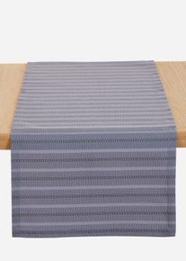 In- und Outdoor Tischläufer fleckabweisend in grau | 140x40 cm | bonprix