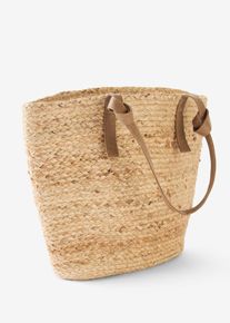 Juteshopper in beige, Grösse 33x30 cm, bonprix