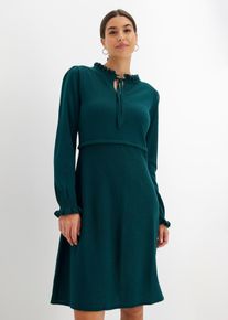 Strickkleid in gr&uuml;n, Gr&ouml;sse 40/42 (M), bonprix