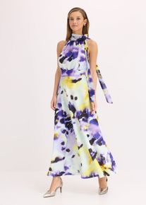 Maxikleid aus fester Scuba-Qualit&auml;t in blau, Gr&ouml;sse 36/38 (S), bonprix