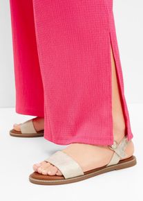 s.Oliver Komfort Sandale in beige, Grösse 38, bonprix