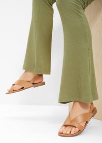 Sandalen in braun, Gr&ouml;sse 40, bonprix