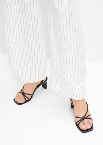 Sandalette in schwarz, Grösse 41, bonprix