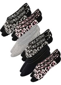 Füßlinge mit Bio-Baumwolle (6er Pack) in schwarz, Grösse 35-38, bonprix