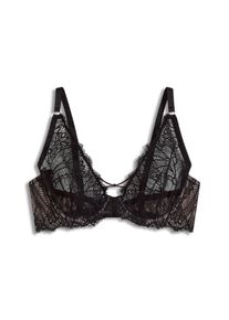 Soutien-gorge triangle avec armatures en noir, Taille 80C, Couleur/Motif: noir/beige mat, bonprix