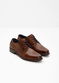 Bugatti Schnürschuh aus Leder in braun, Grösse 41, bonprix