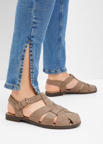 Sandale in braun, Grösse 37, bonprix