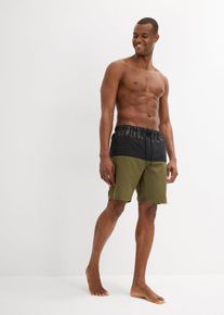 Badeshorts Herren in grün, Grösse 48/50 M, bonprix