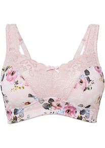 Minimizer-BH ohne Bügel mit gepolsterten Trägern in rosa, Grösse 110C, bonprix