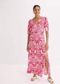bedrucktes Jerseykleid in pink, Grösse 52/54 (XXL), bonprix