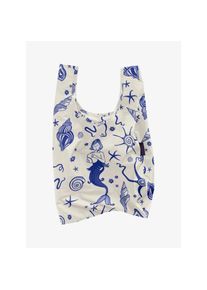 Baggu Einkaufstasche Small blau/klein gemustert