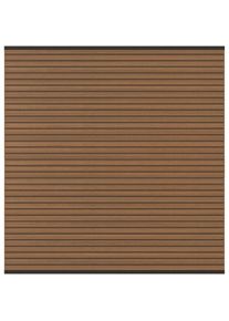 TraumGarten Sichtschutzzaun SYSTEM NEO PLATINUM Zaunset teak-braun günstig