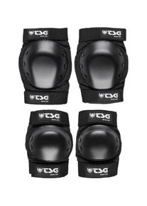 TSG Plain Schützer-Set black