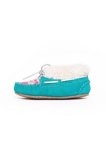 Minnetonka Halbschuh Jungen Gr&ouml;&szlig;e 28 t&uuml;rkis / mischfarben