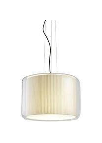 Marset Pendelleuchte Mercer 30 Natur plissiert