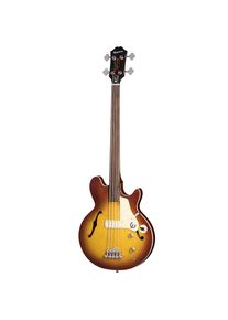 Epiphone Jack Casady Signature Fretless, Aged Royal Tan, E-Bass