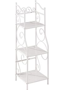 HEINE HOME Witt Regal, weiß, Größe 95x30x30 cm, 100% Metall