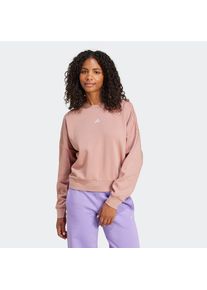 adidas Sportswear Sportsweatshirt Damen, altrosa / weiß, Größe S