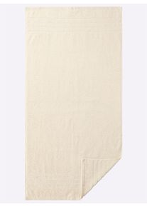 w&auml;schepur Witt Handtuch, champagner, Gr&ouml;&szlig;e 70x140 cm - Duschtuch, 100% Baumwolle